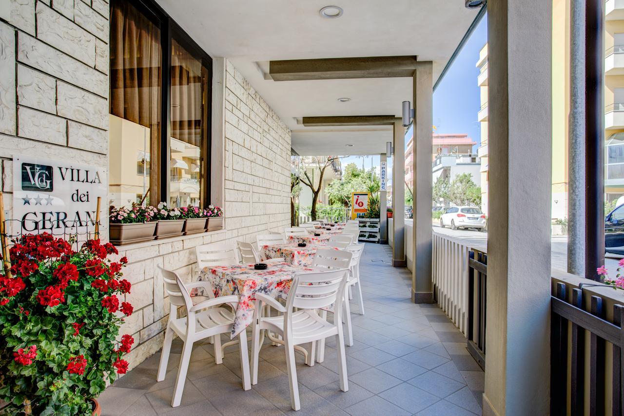 Hotel Villa Dei Gerani Rimini Exterior photo